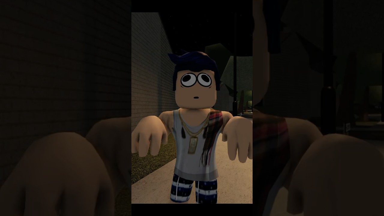 เหตุผลที่คุณไม่ควรออกมาเดินตอนกลางคืน #shorts #roblox #robloxanimation #การ์ตูน