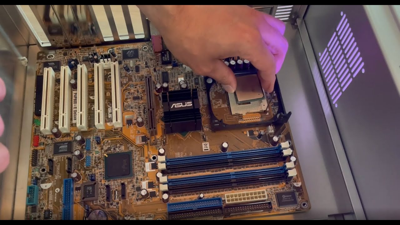 Building an early Windows XP gaming PC from 2002 in 2022