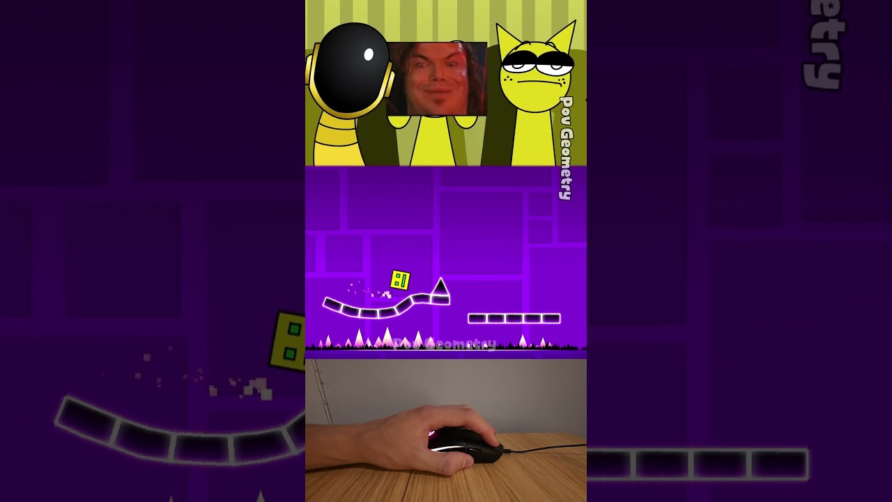 Skibidi funny Sprunki x Dance & Geometry D #skibiditoilet #sprunki #animation
