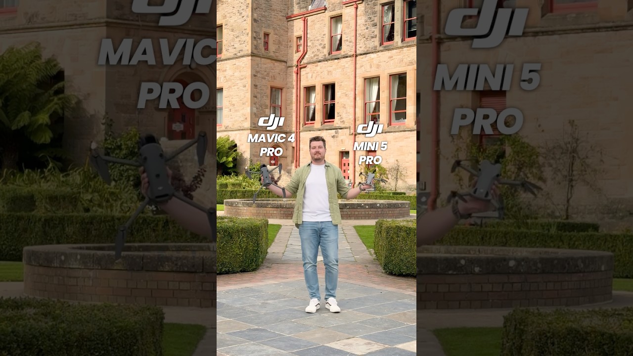 DJI Mini 5 Pro vs Mavic 4 Pro - Video Quality Comparison #djimini5pro #djimavic4pro