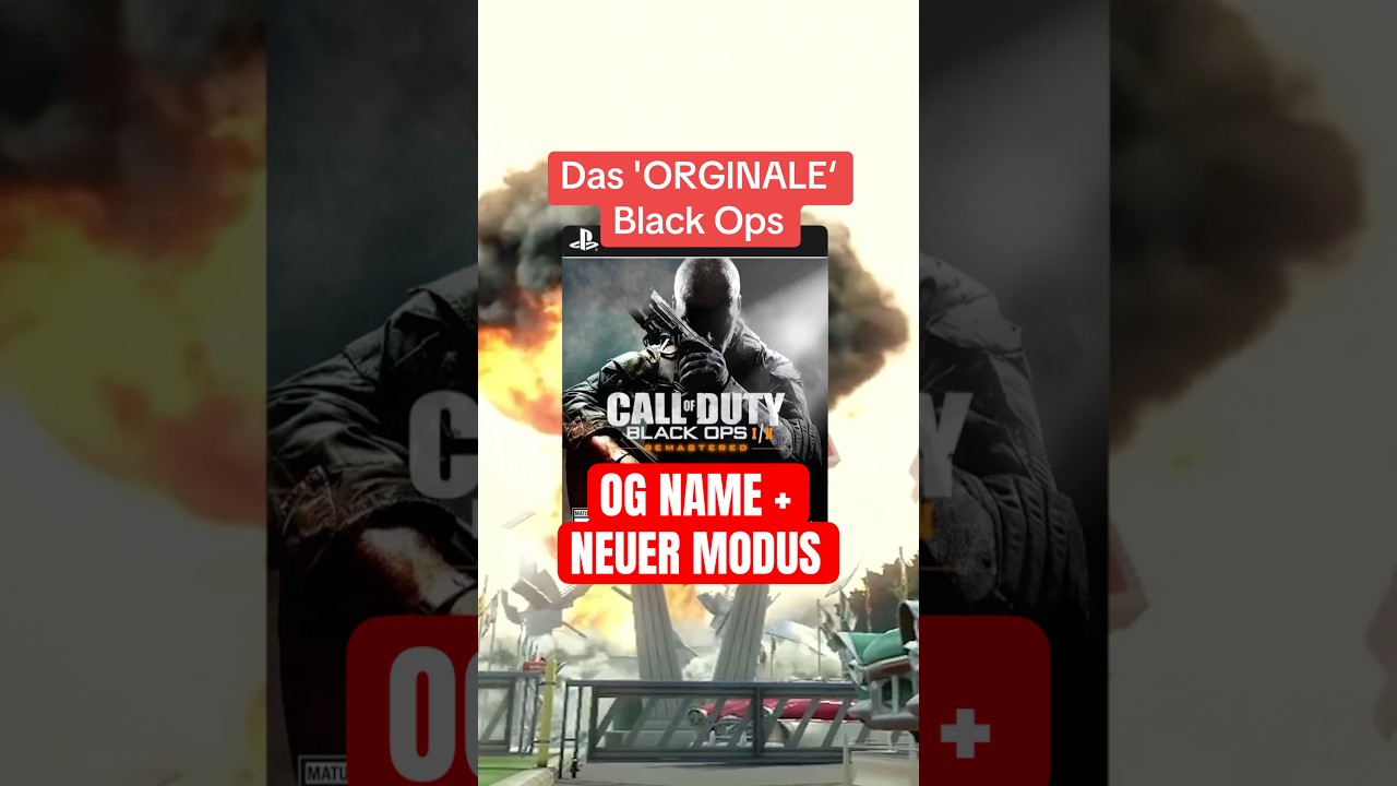 Das ORGINALE Black Ops 1!!! #callofduty #gaming #shorts