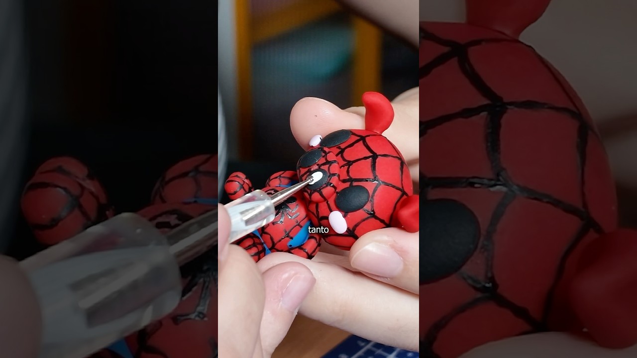 He hecho al MEJOR Spiderman con ARCILLA 🔥🕷️🕸️