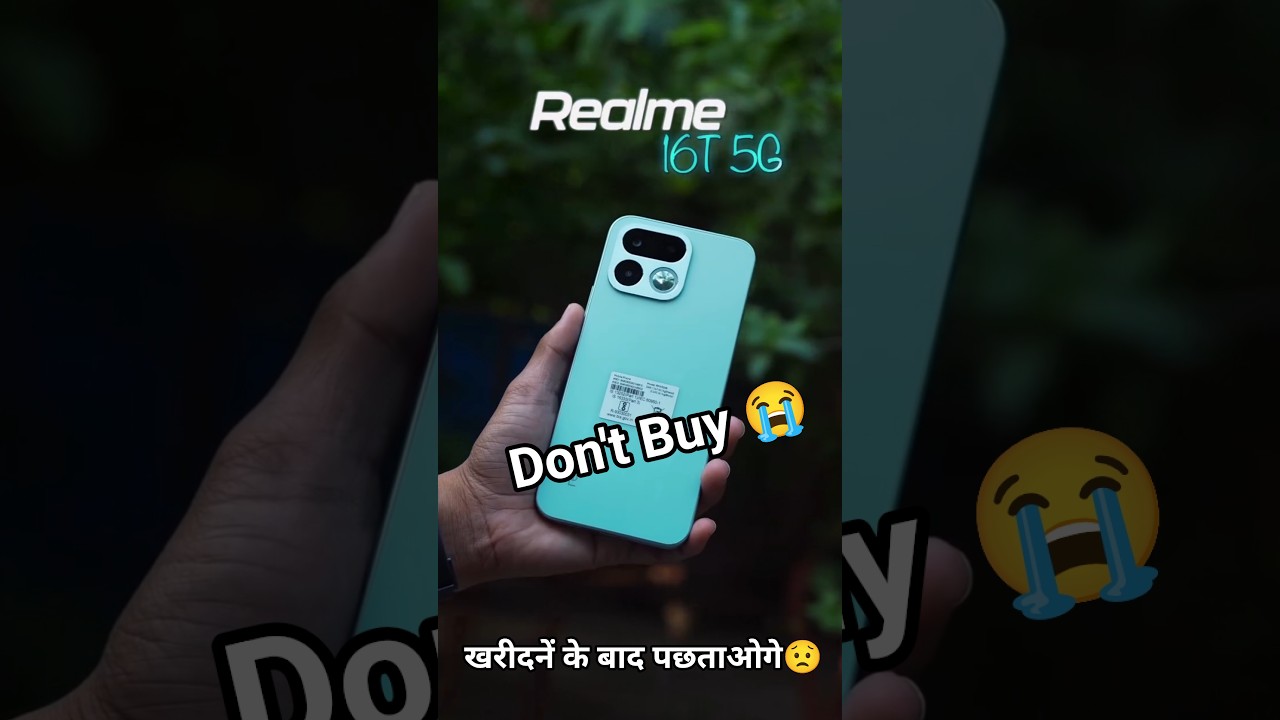 Realme 16T 5G Review 🔥। Don't Buy Before Watching!