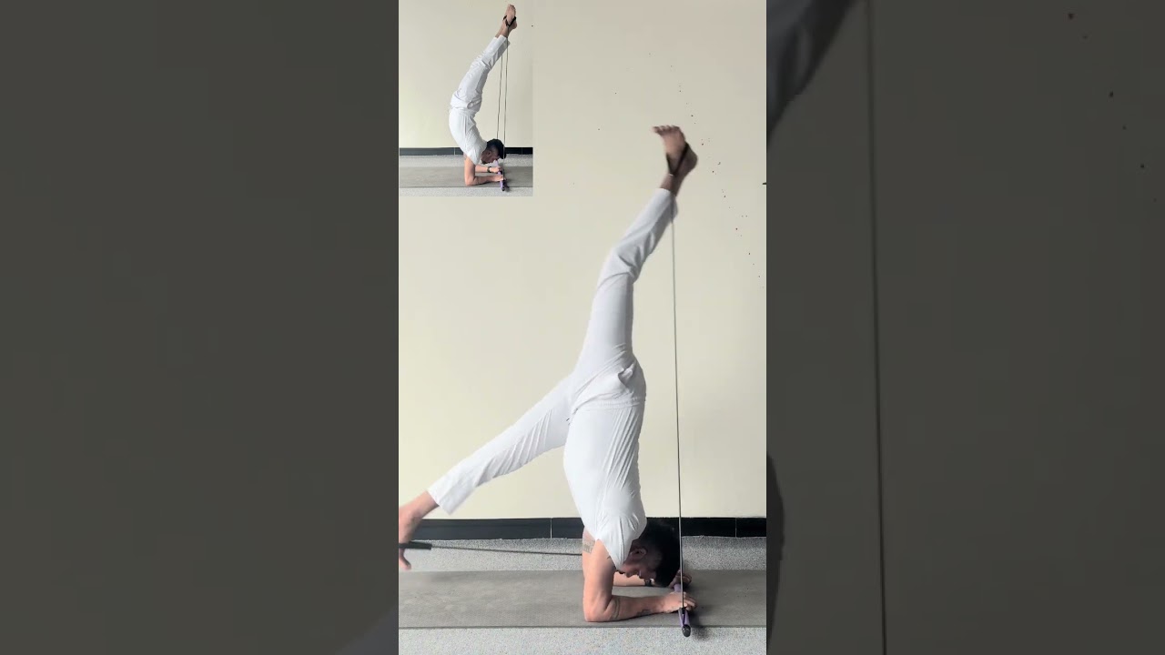 Pilates Bar for Yoga Asna Practice ❤️#pilates #yoga #scorpion #ytshorts