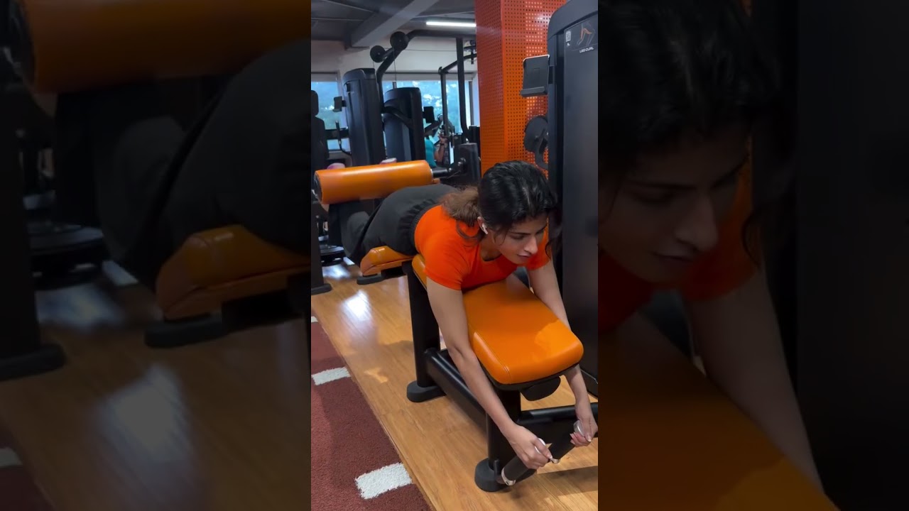 💪🔥 Iswarya Menon’s Leg Day Workout! 🧡🏋️‍♀️ | Fitness Goals & Dedication ❤️✨