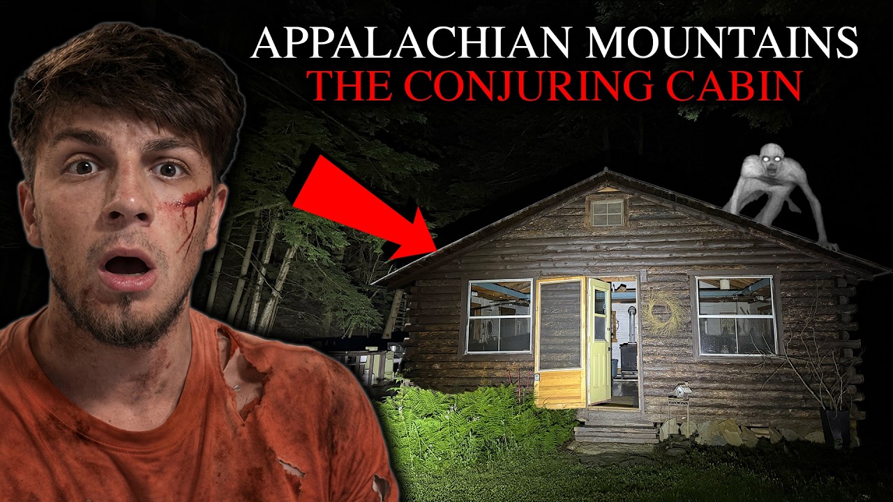Terrifying Camping in Appalachian Mountains CONJURING CABIN - We Almost Died Camping Here