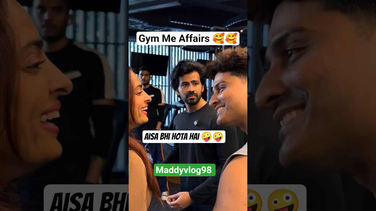 Gym Me Aisa Bhi Hota Hai #gym #shorts #viral #fitness #girl #boy #workout #motivation #abs #affairs
