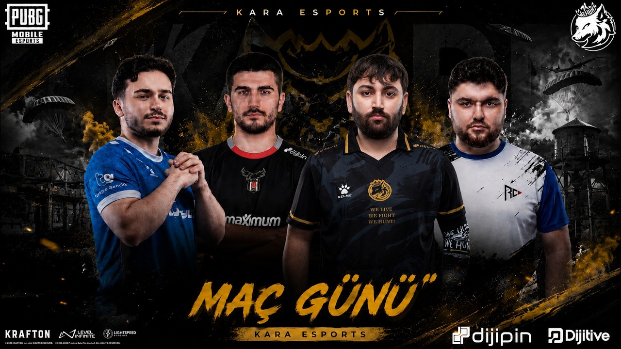 PUBG MOBİLE KARA ESPORTS SCRİM 1.GÜN #pubgmobile