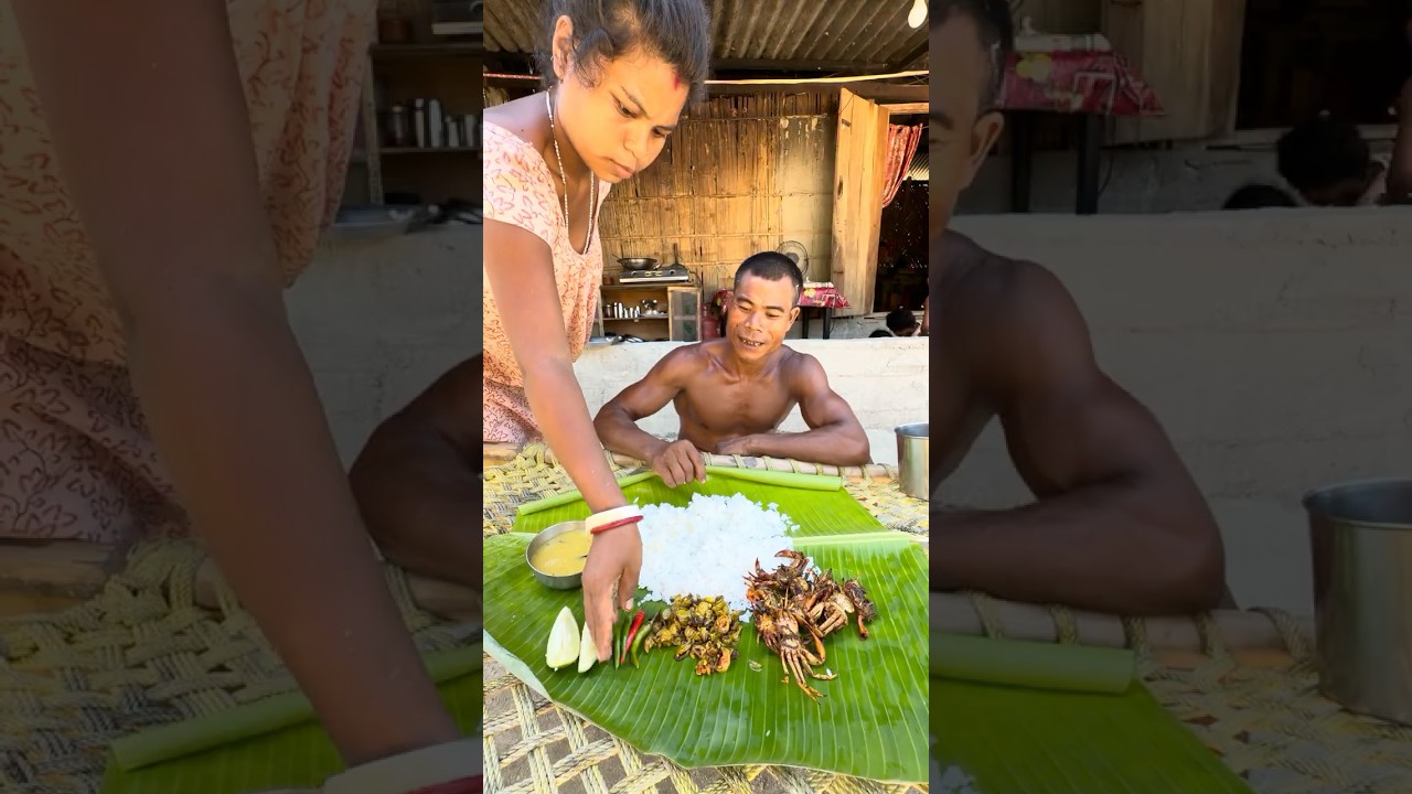 Crap 🦀 vs Teeth 🦷 🥵🔥 #viralvideo #food #villagerlifestyle #cooking #recipe #youtubeshorts