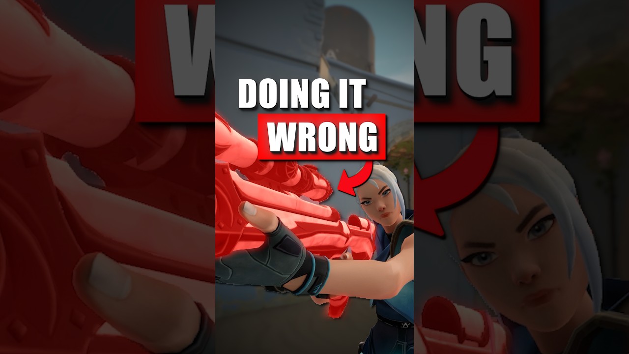 YOU ARE USING THE OPERATOR WRONG... #valorant #valoranttips #valorantfunny #gamingshorts