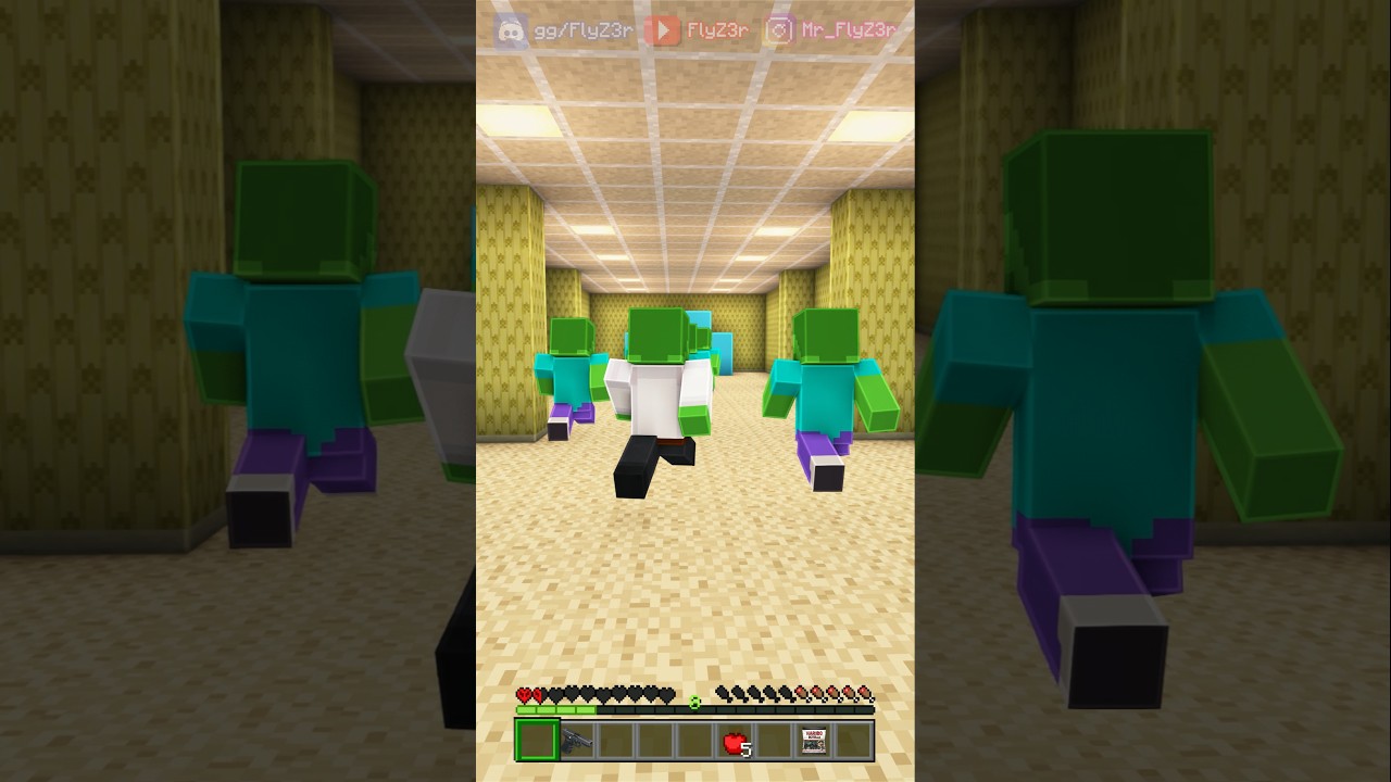 J'ai forcé 100 zombies à survivre dans les backrooms !