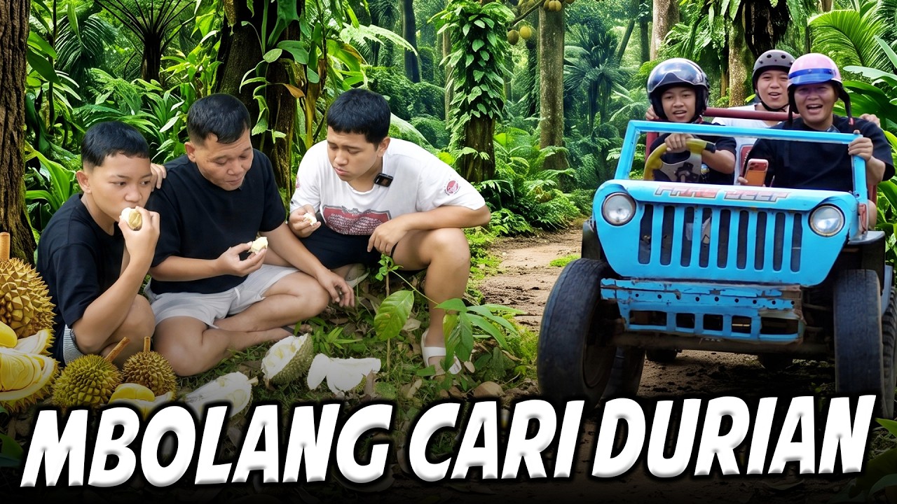 HUNTING DURIAN!! DITDIM DAN AYAH PAKAI JEEP CARI DURIAN MUSIM PERTAMA DAPAT GAK YA??🤔