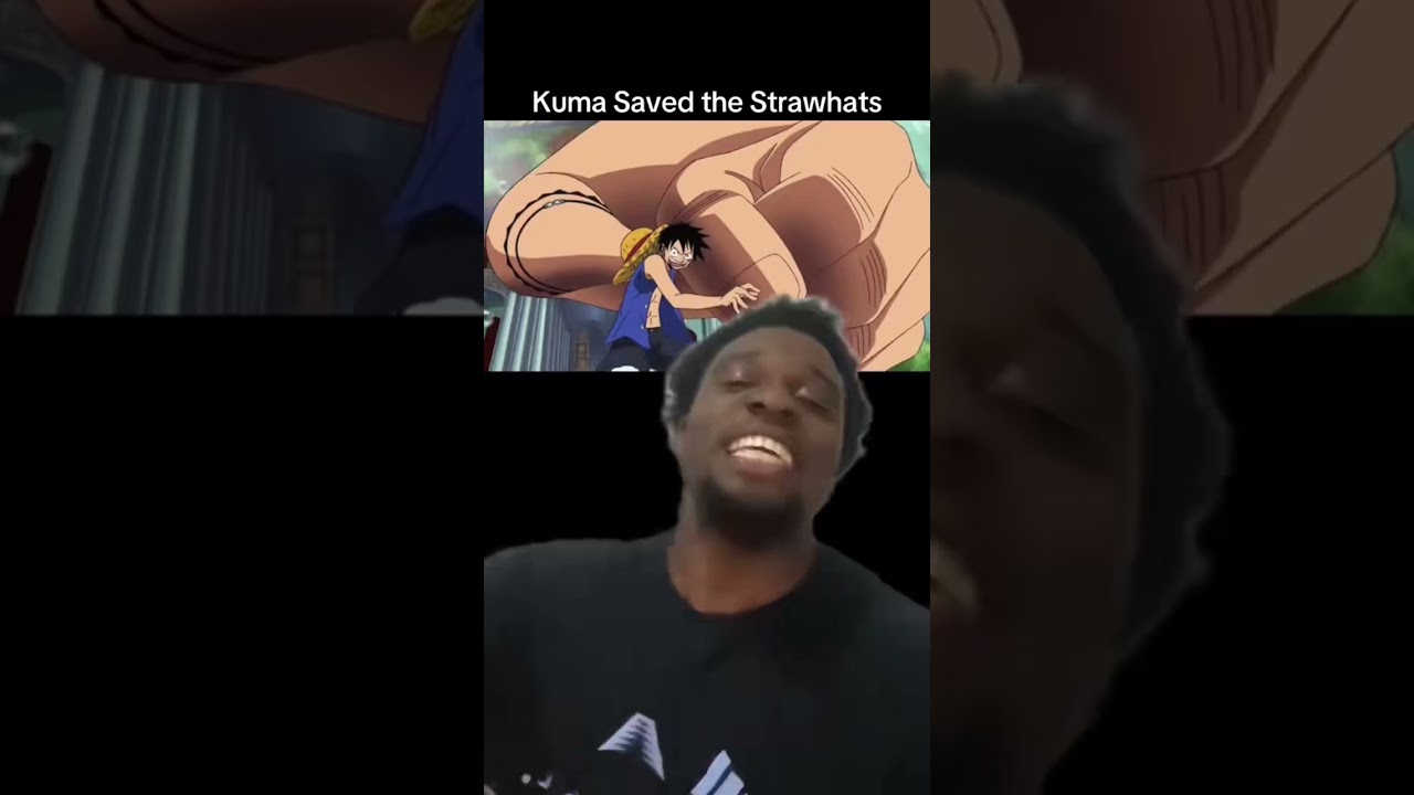 Kuma saved the strawhats #luffy #anime #onepiece
