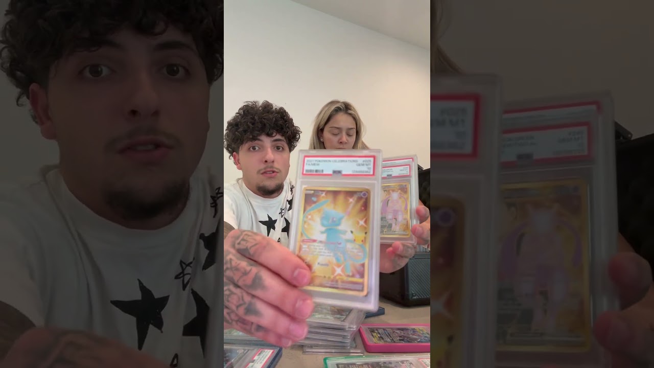 You guys better look and enjoy his 100k pokemon Collection 😡 PART 2 #pokemon #shorts #shortsviral