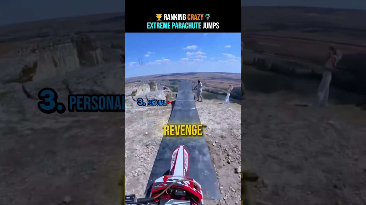 Crazy extreme parachute jumps ranking🪂💥#usa