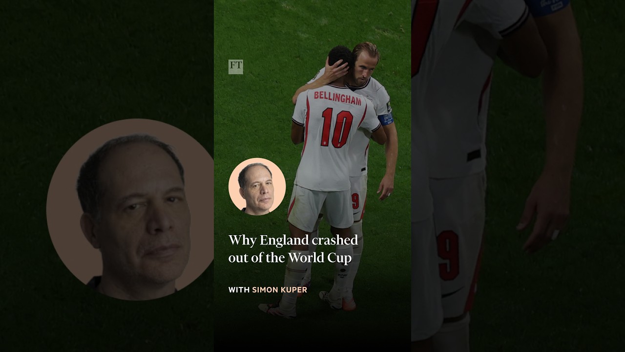 Why England crashed out of the World Cup | FT #shorts