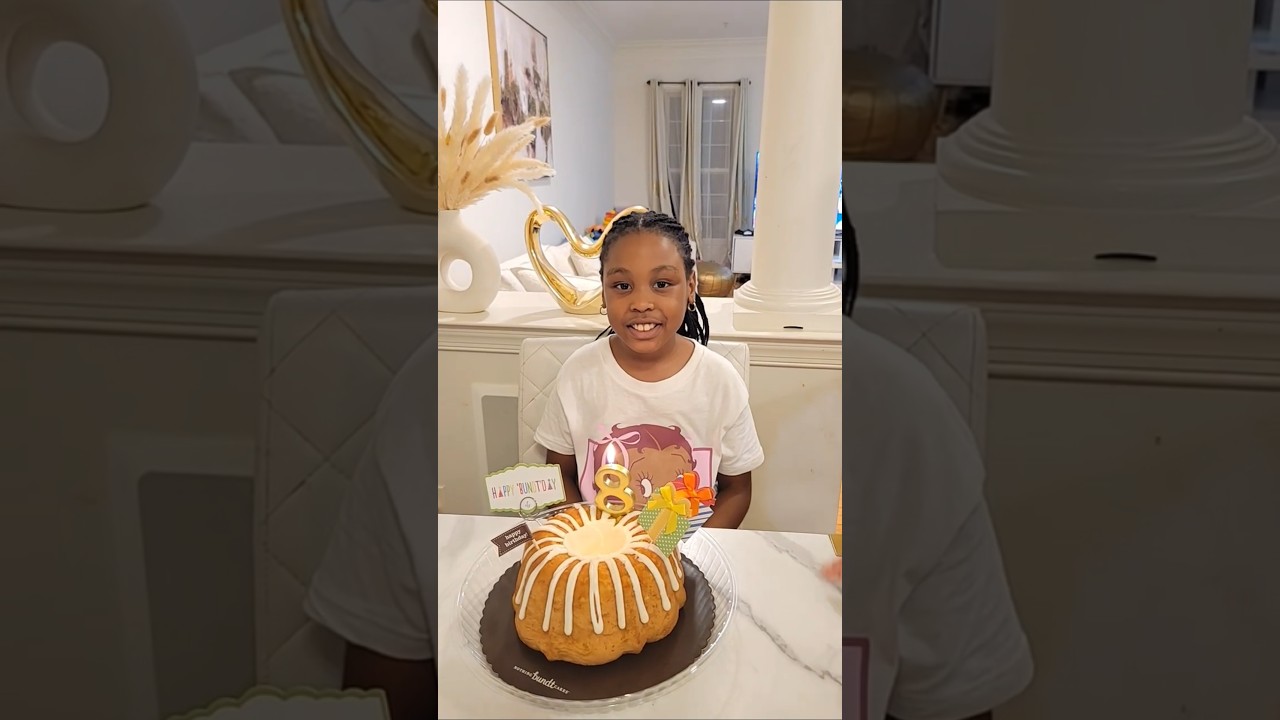 It's my birthday 🎂 Happy 8th birthday to ME #shorts #viral #funny #trending #fypシ #kidsvideo
