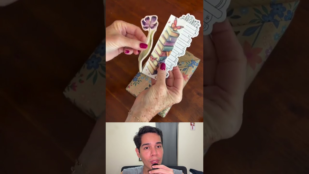 El truco de papel para envolver libros SIN usar cinta 🎁