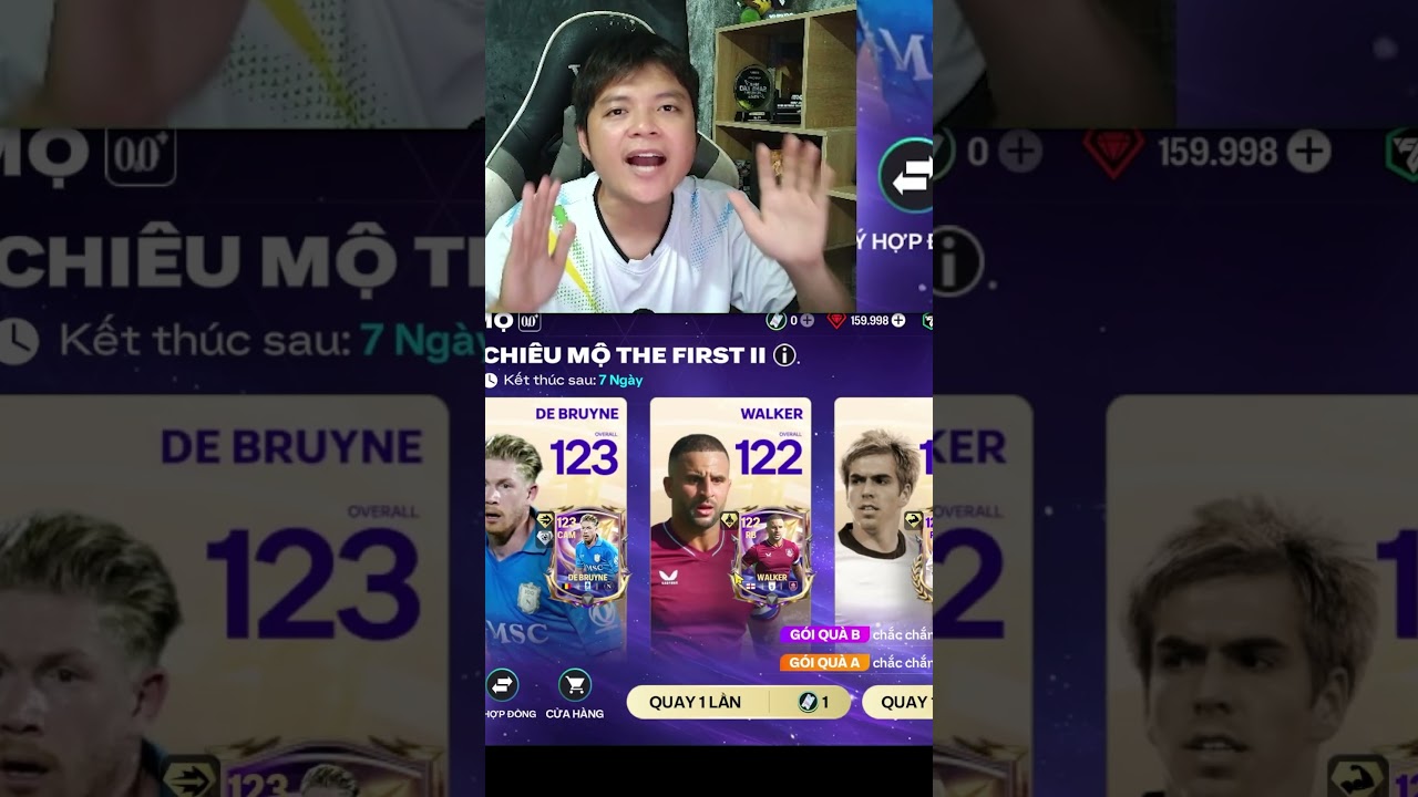 Vũ Liz Dùng Bá Khí Để Mở Thẻ Sự Kiện The First FC Mobile VN