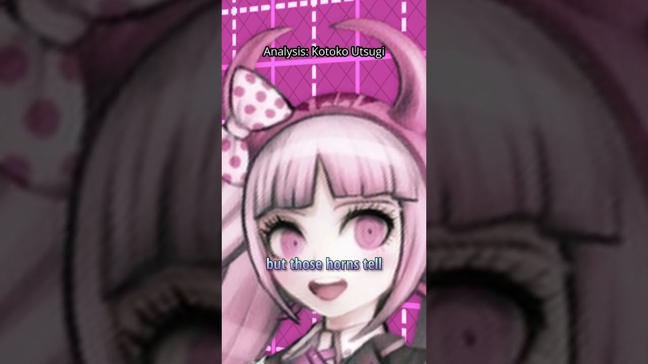 What's in Kotoko Utsugi's design? #danganronpa (REUPLOAD)