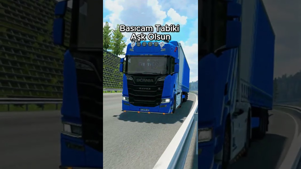 Basıcam Tabiki Aşk Olsun :) #tmp #ets2 #eurotrucksimulator2 #s4hin61 #kickstreaming