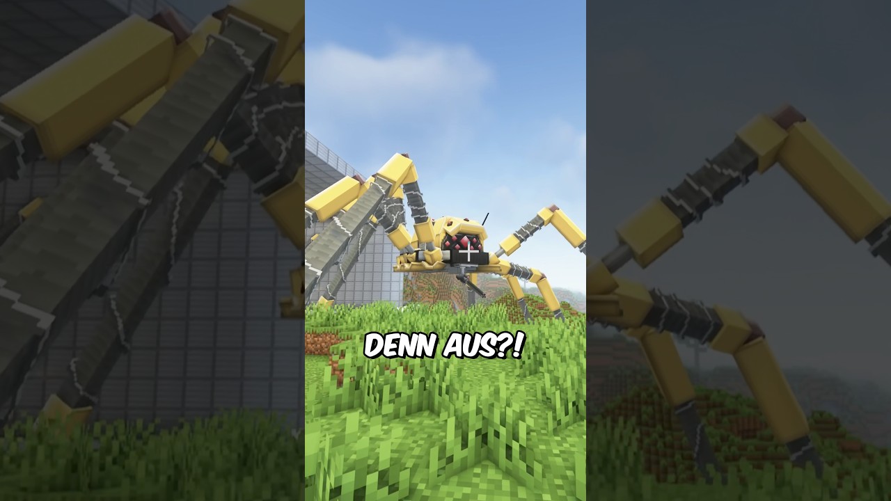 Ein SPINNEN MOBIL in MINECRAFT?!… #minecraft #toobad #diesereinefreund