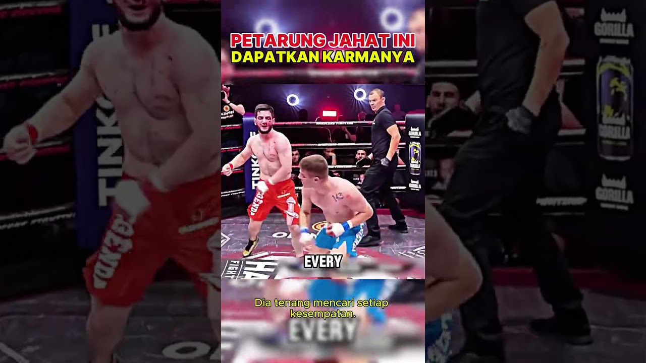 PETARUNG JAHAT INI MENDAPATKAN KARMANYA SENDIRI!! #ufc #mma #boxing #sport #sports