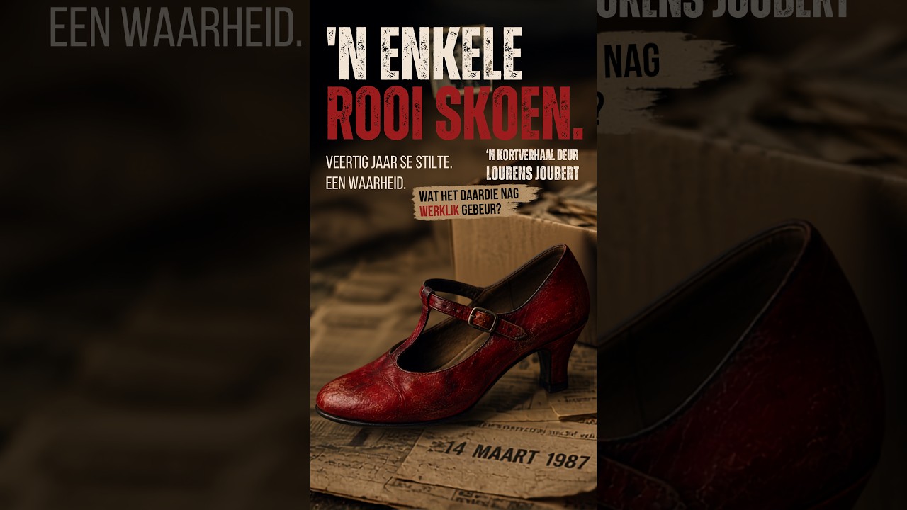 'n Enkele Rooi Skoen | Lourens Joubert (Trailer)