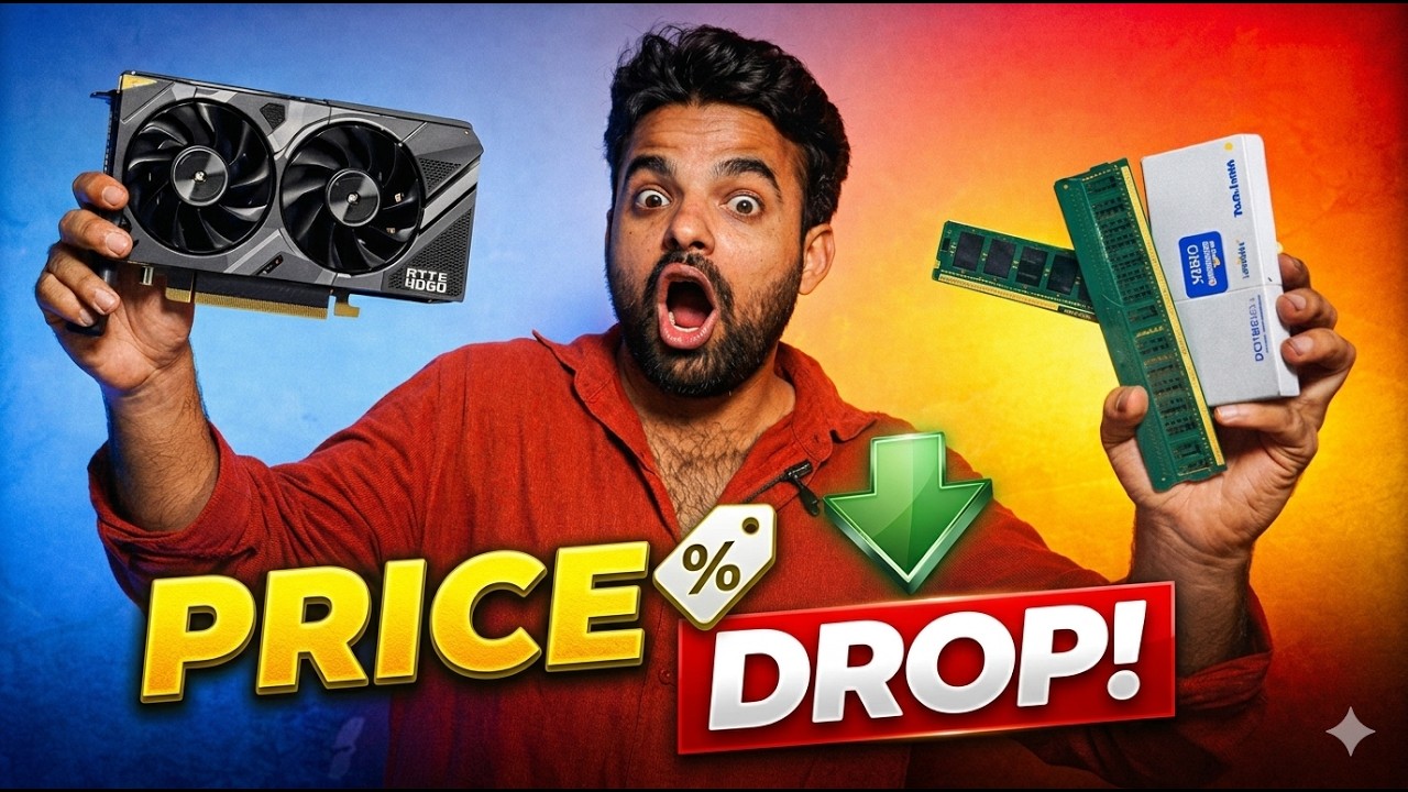 PC Parts Price Drop 2026 😱 RAM GPU SSD Saste Hone Wale Hain 💻🔥