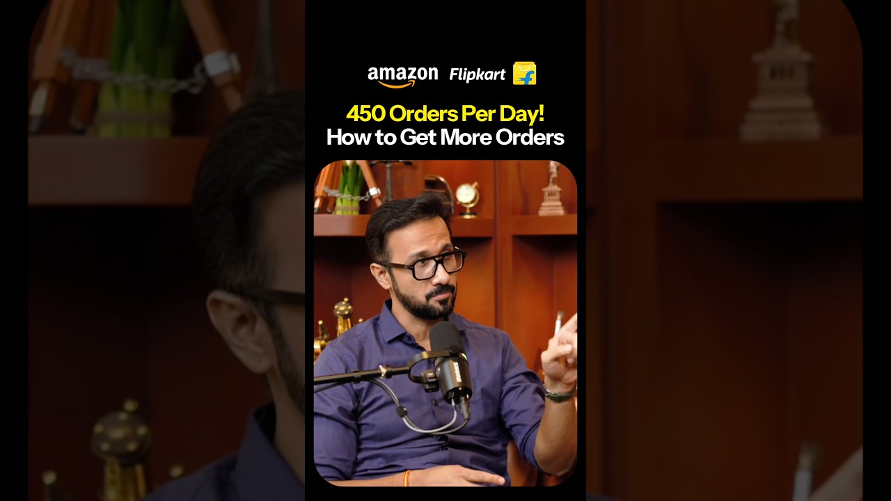 Low Orders on Amazon & Flipkart? How He Gets 450 Orders Every Day! Ecommerce Business 🚀