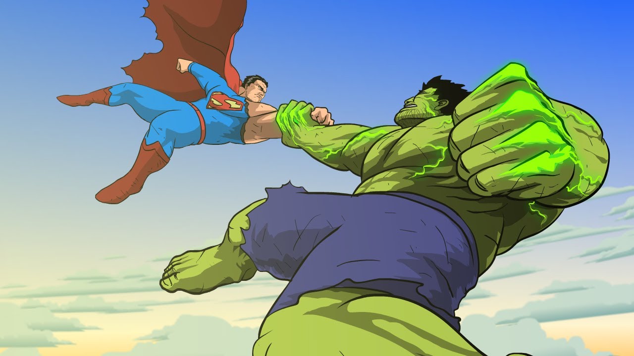 SUPERMAN VS HULK Animation (Full Version) -Taming The Beast II