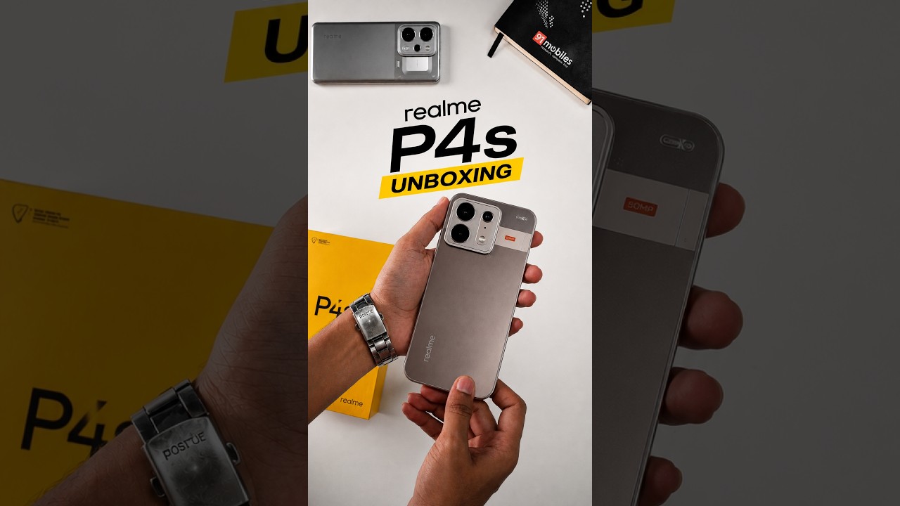 Realme P4s Unboxing