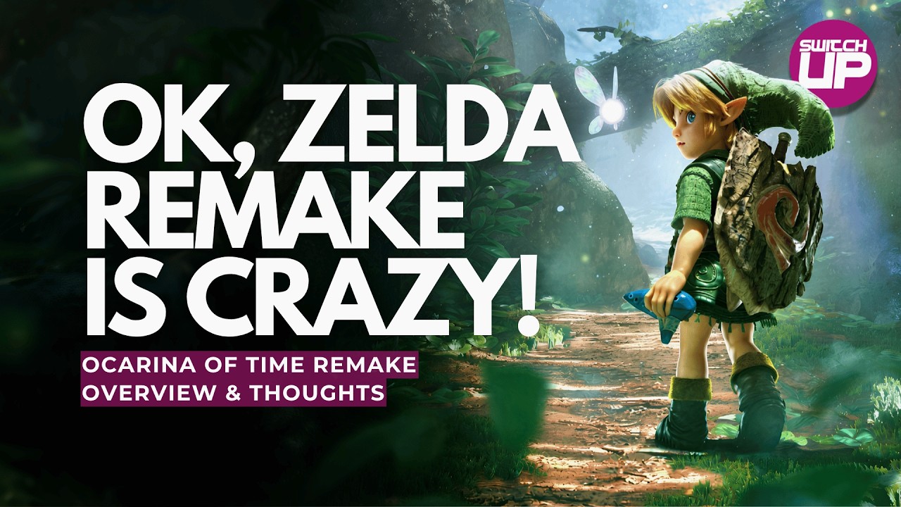 The Legend Of Zelda Ocarina of Time Remake On Switch 2 Looks Absolutely CRAZY!