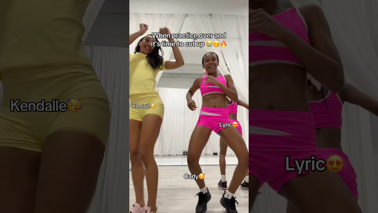 After Practice We Have Fun & Cut Up😭🔥🤭 #dancing #kdbdanceteam