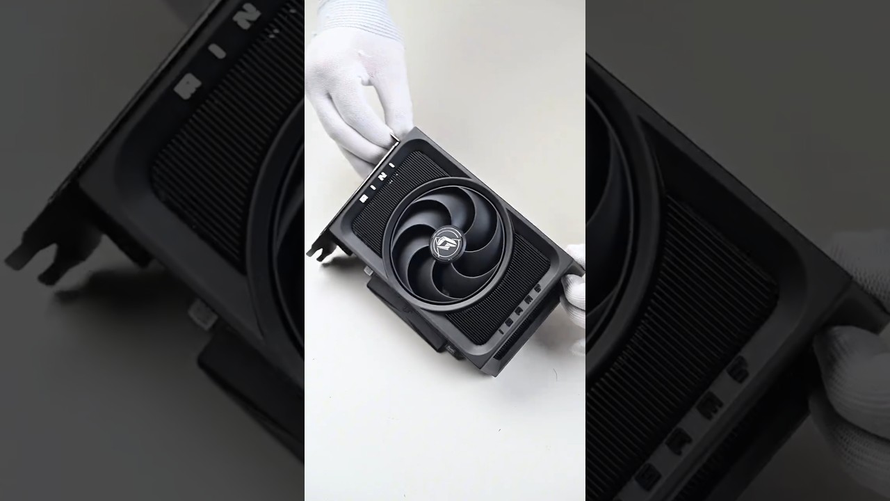 Have you ever seen an RTX 5060 configuration this small? #pcbuild #pcsettings #pcgaming #asmr #itx