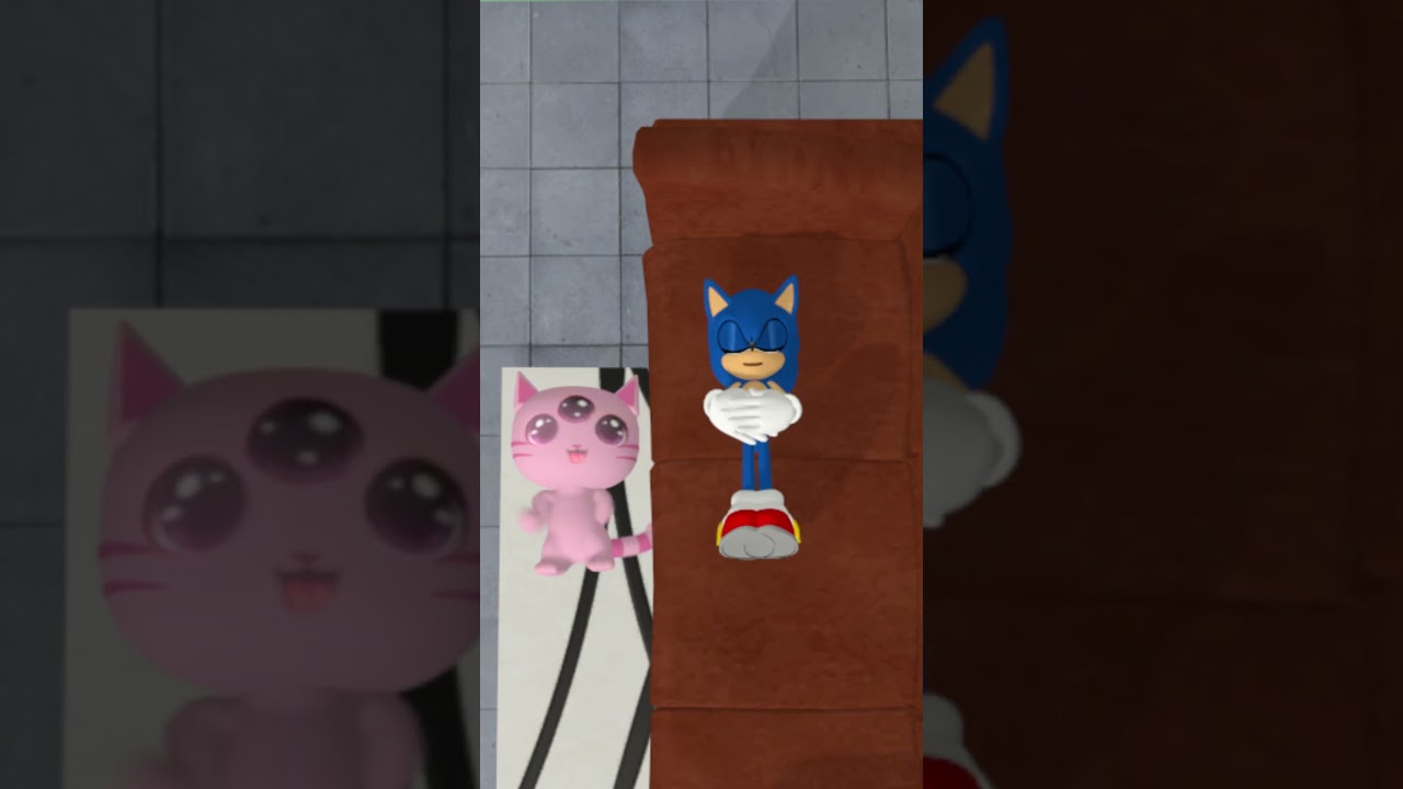 Sonic couldn't see Tiny Anomaly. Animal Hospital (Anomaly) Roblox Funny Meme #roblox #funny