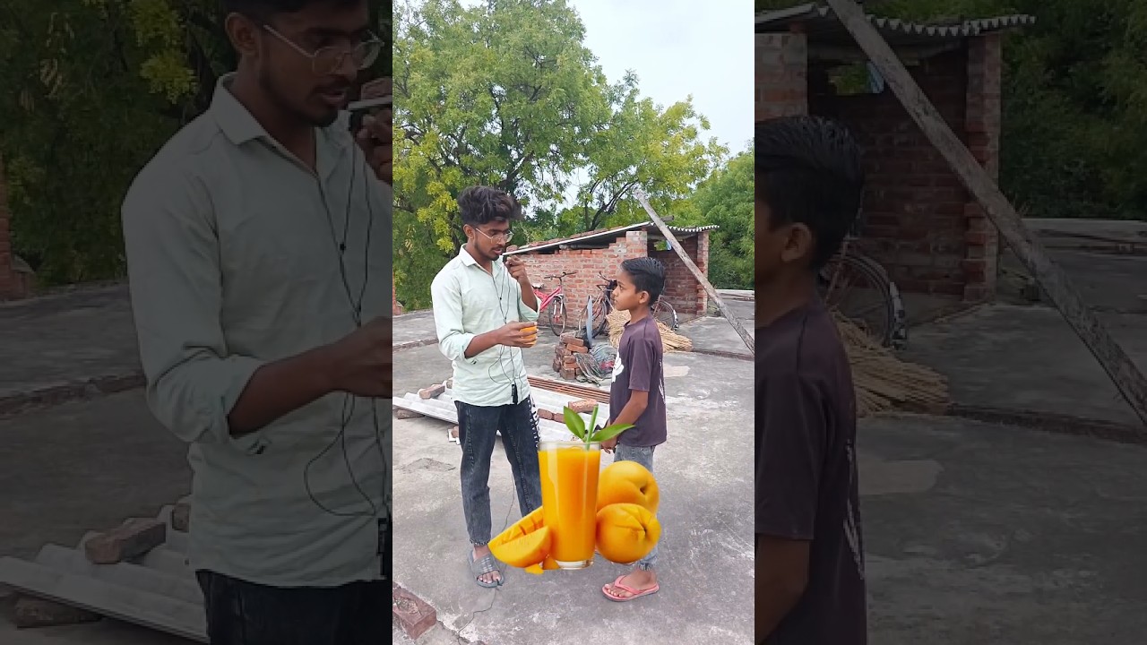 #15Second Mango Juice Challenge 🥭💥 ₹100 जीत पाएगा या हार जाएगा?#