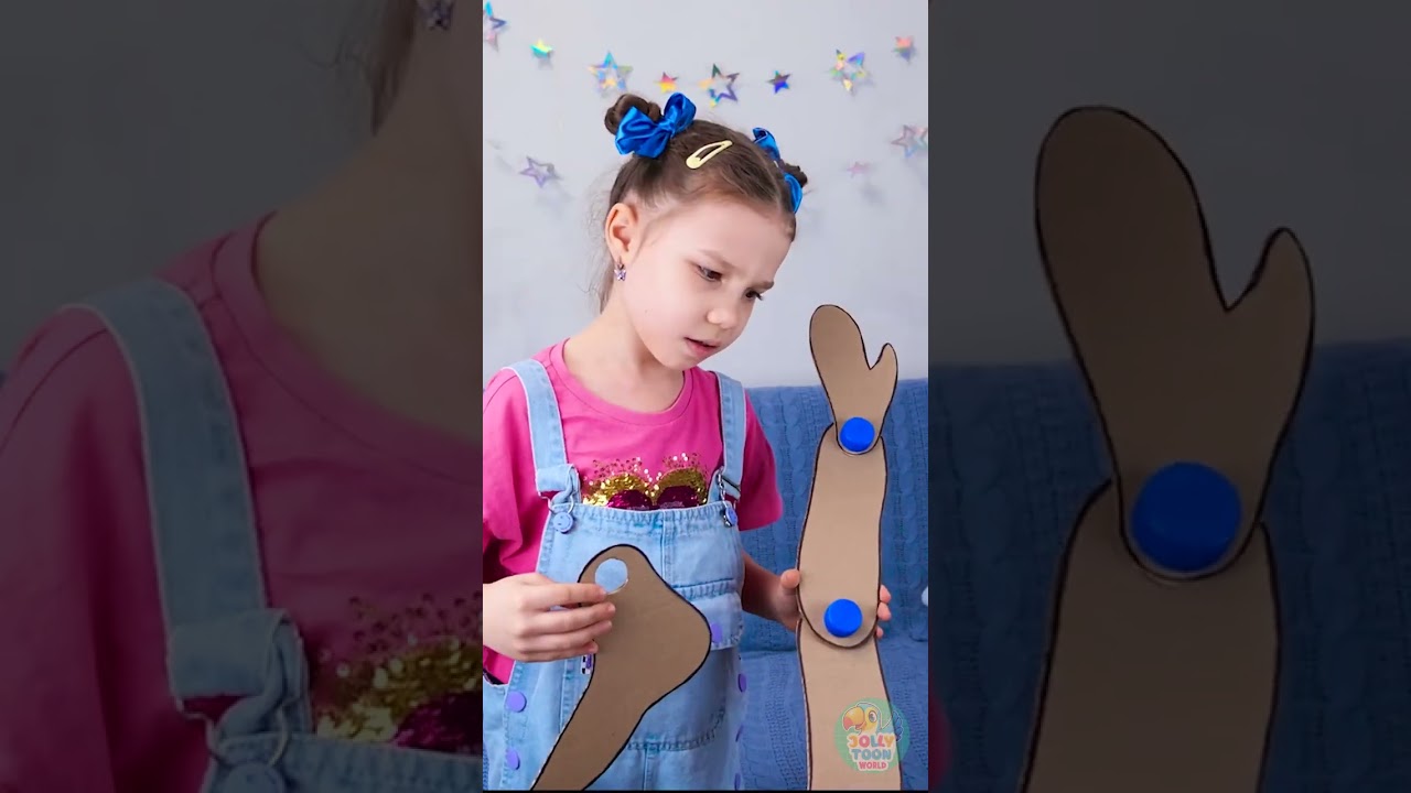 CUTE DIY Folding Cardboard Best Friend Figure 🤖📦 #cardboard