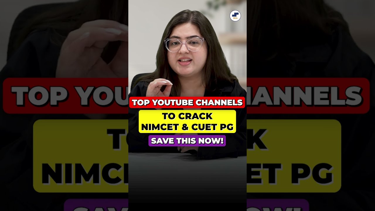 🚀 Top YouTube Channels to Crack MCA Entrance Exams | NIMCET & CUET PG 2027 #nimcet #cuetpg