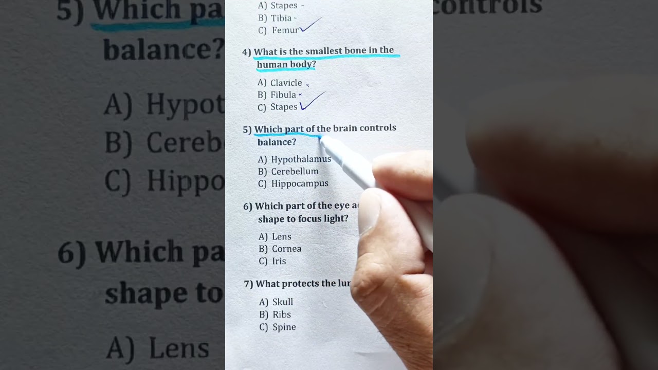 Anatomy Quiz - Can Americans Get 5/7? #Science #anatomy #sciencequiz #anatomyquiz #grow