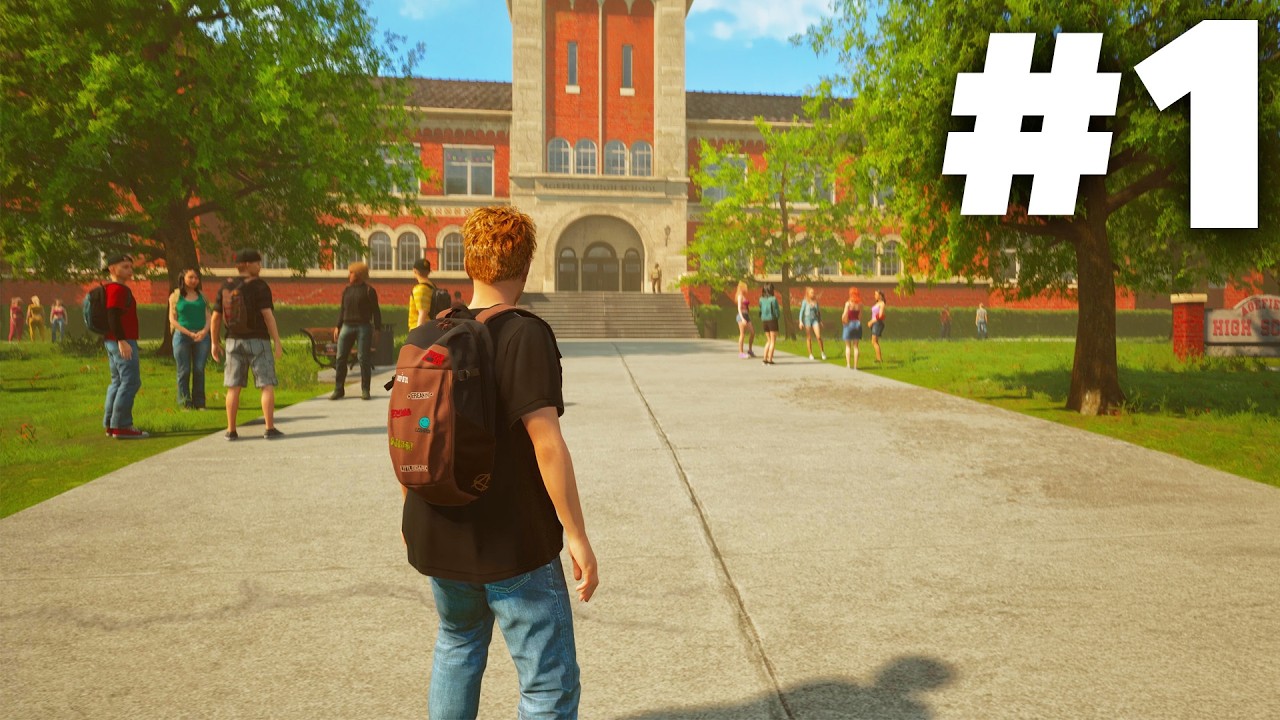 Agefield High Rock the School Gameplay Walkthrough Part 1 - BULLY 2 ???