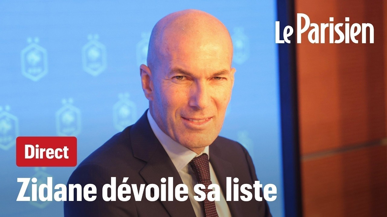 Direct : Zidane dévoile sa première liste en tant que sélectionneur des Bleus