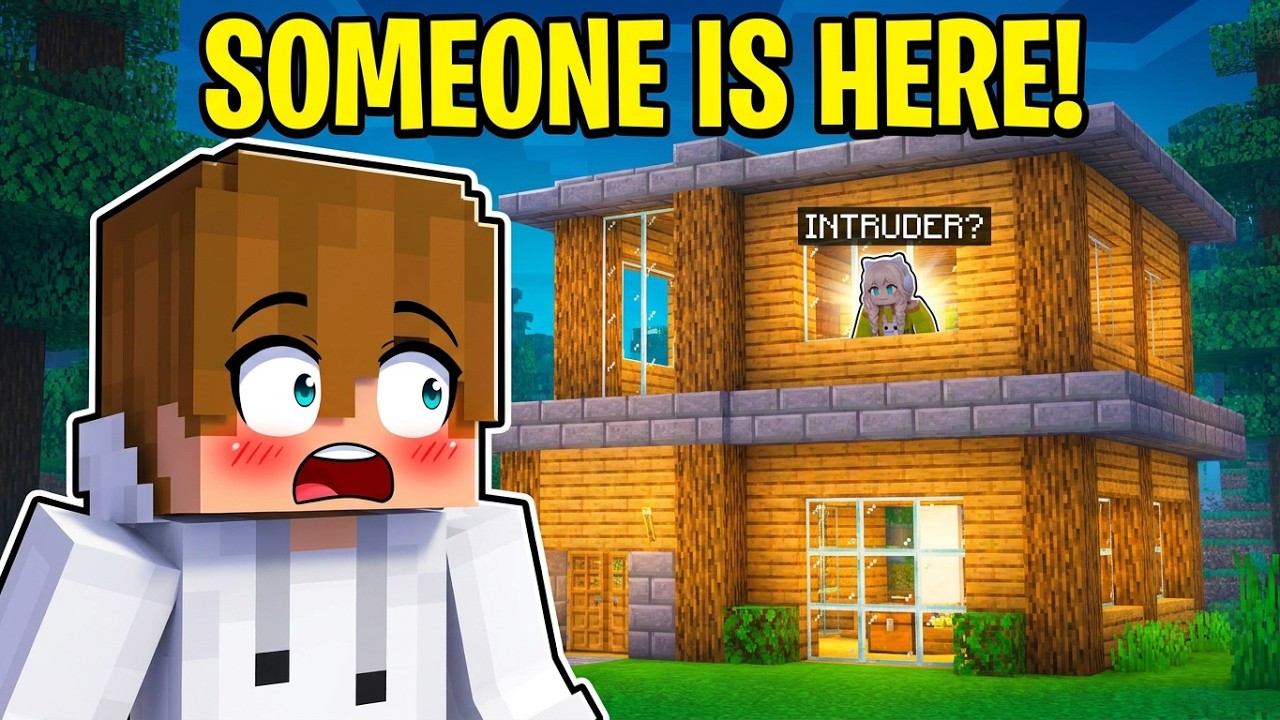 Somebody LIVES in My House in Minecraft! (Tagalog)