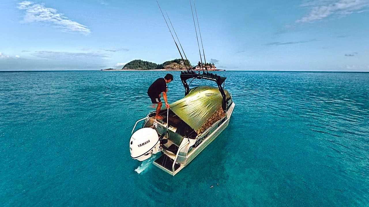 ALONE 60km Out At Sea - Nonstop SURPRISES! Remote Island Camping - Part 2