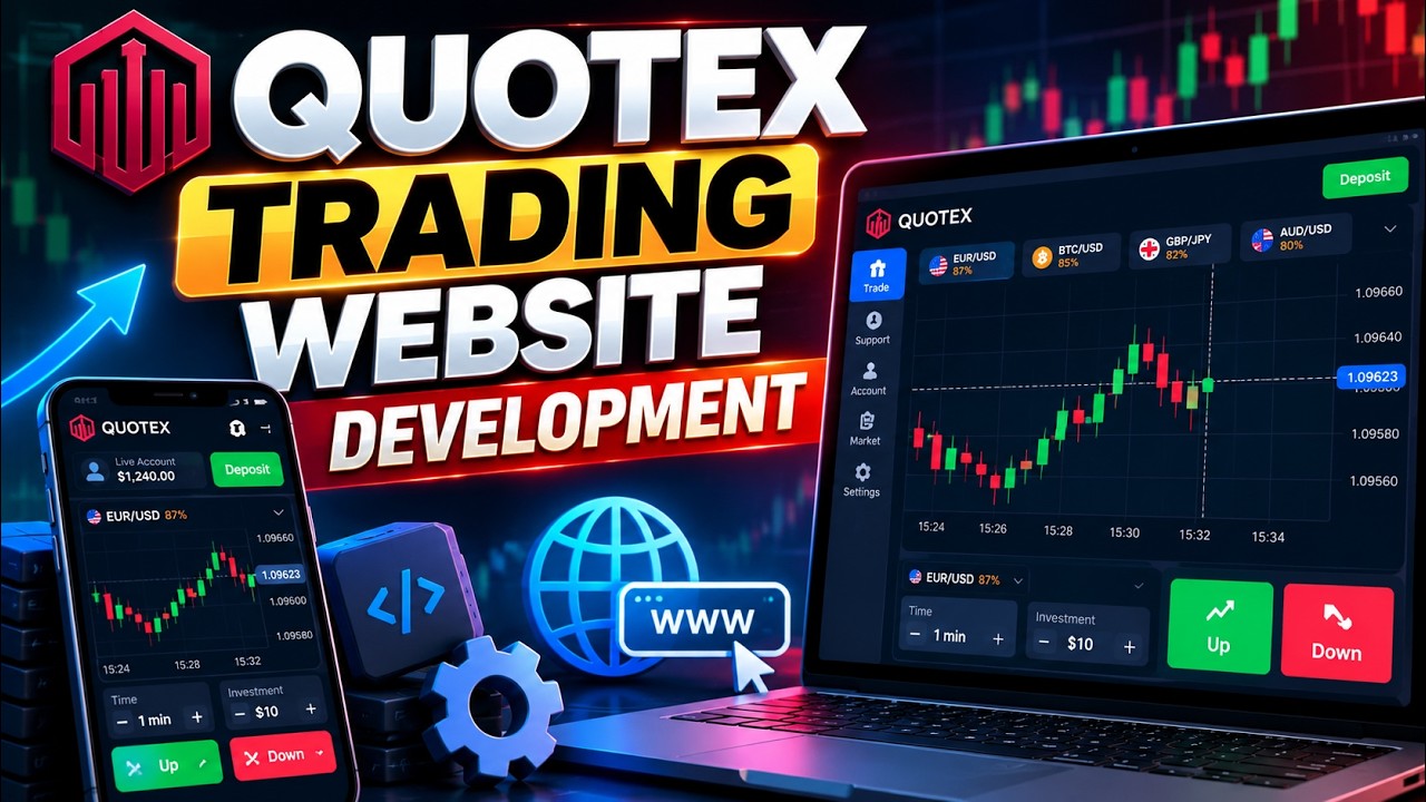 Create Your Own Quotex Trading Website Development | Trading Website Development | Quotex trading