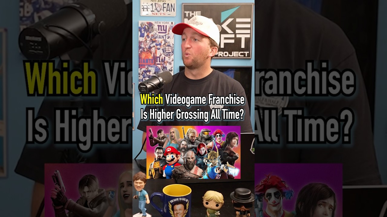 Which Video Game Franchise Is Highwr Grossing All Time? #shorts #videogames #gaming #facts
