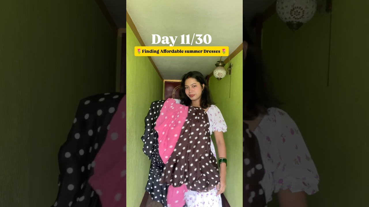 Day 11/30 Finding Affordable Summer Dresses 🌷||#haul #meeshodress #meesho #fashionhaul #summer