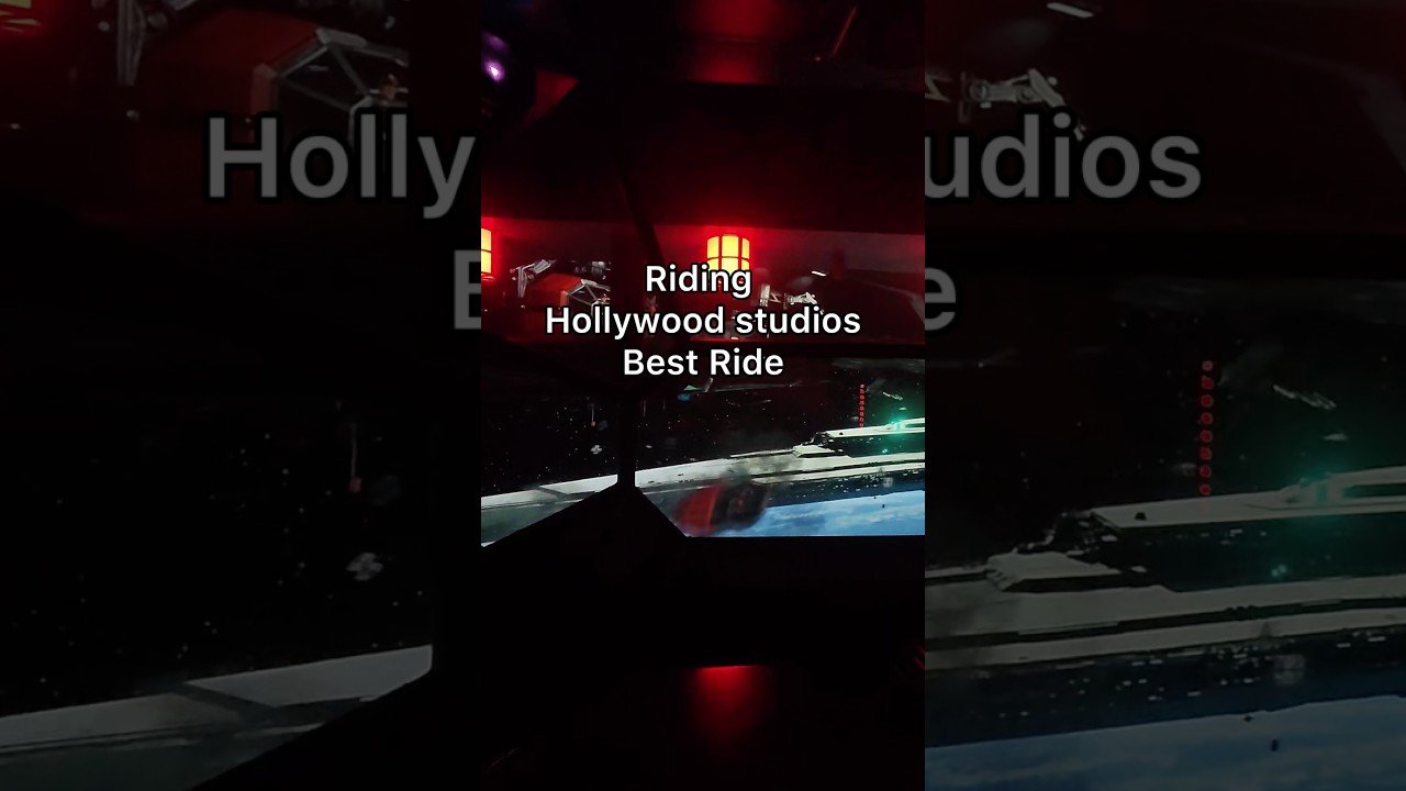 Riding Hollywood Studios Best Ride #disney #dinseyworld #themepark #ride