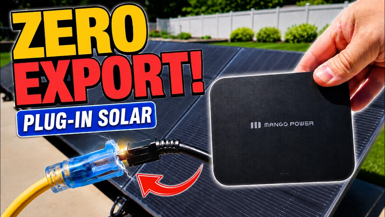 Plug-In Solar Just Became Possible Almost EVERYWHERE - Mango Power S