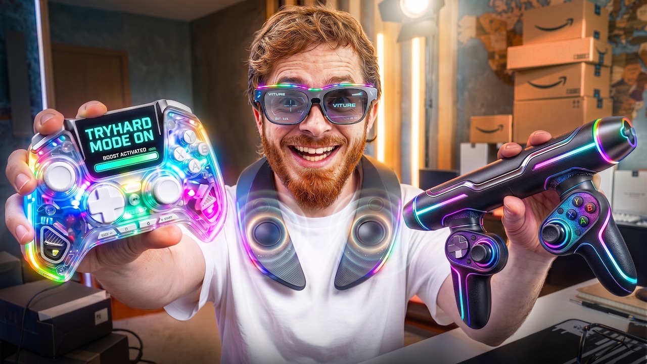J’ai testé les trucs de gamer les plus INUTILES (ou pas ?)